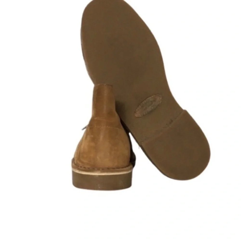 Clarks Men’s Leather Suede Brown Light Lace Up Chukka Ankle Boots 10.5